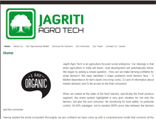 Tablet Screenshot of jagritiagrotech.com